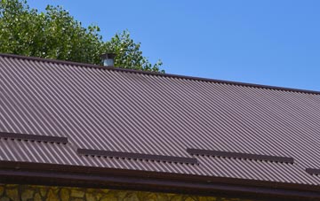 typical Baile Gharbhaidh corrugated roof uses